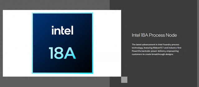 吹响生产号角还是继续画大饼？英特尔推出尖端芯片工艺18A网站